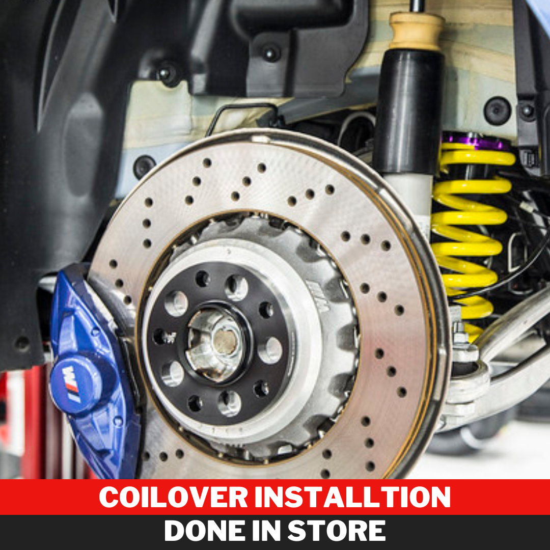 Coilover Installation GP Tyres & Mags