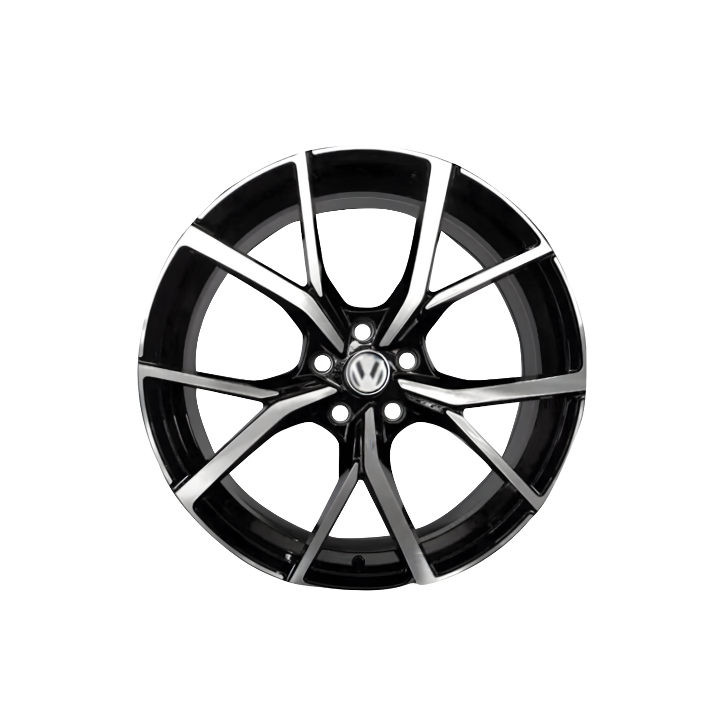 17 Inch Mag Wheel - Golf 8R Style Wheels - 5x100 PCD